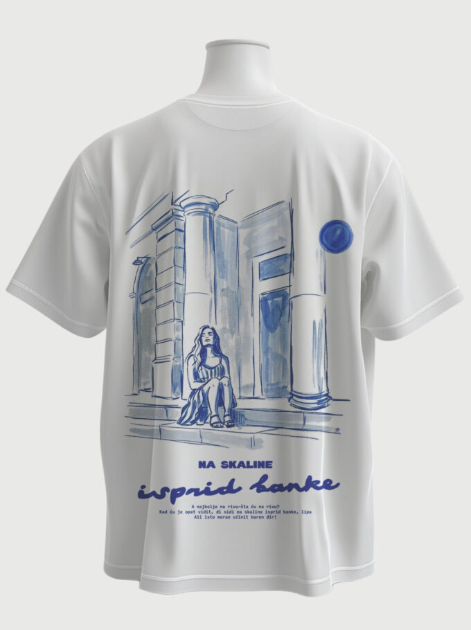 Isprid Banke - White T-shirt