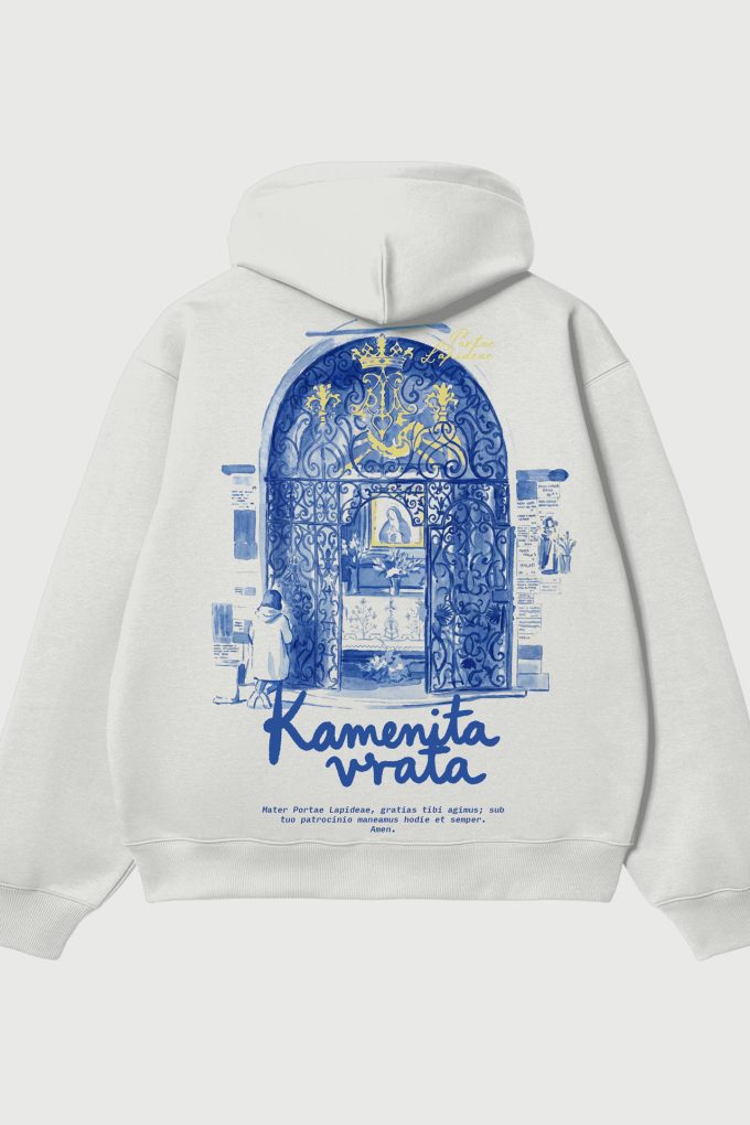 Kamenita Vrata - White Hoodie