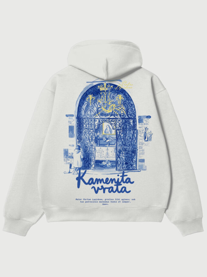 Kamenita Vrata  - White Hoodie