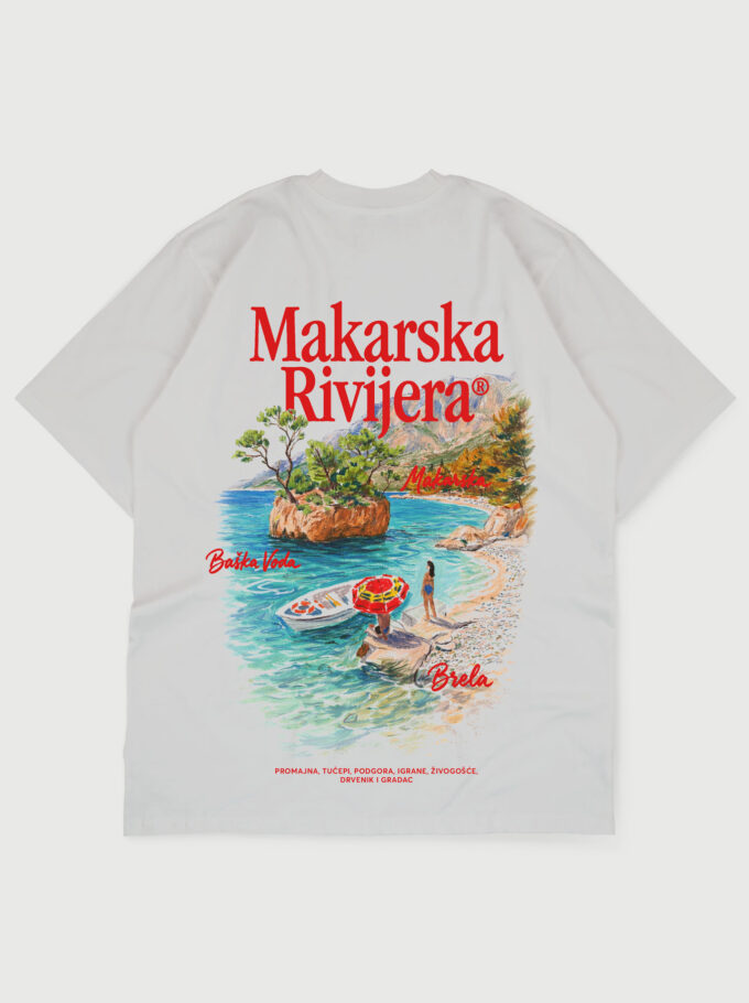 Makarska Rivijera - Heavyweight Oversized T-Shirt