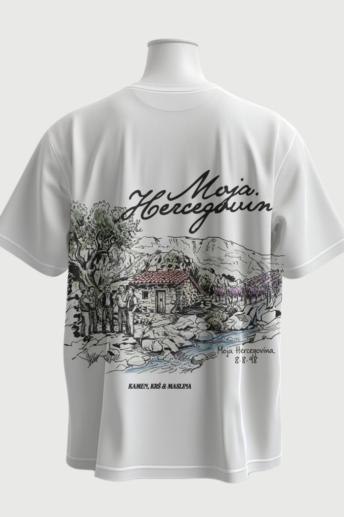 Moja Hercegovina - White T-shirt