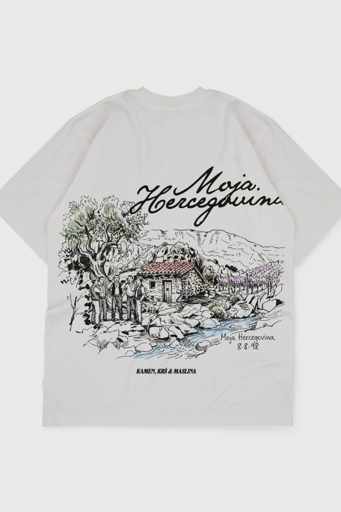 Moja Hercegovina - Heavyweight Oversized T-Shirt