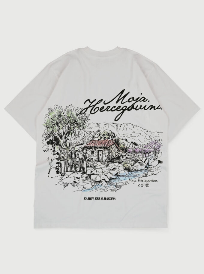 Moja Hercegovina - Heavyweight Oversized T-Shirt