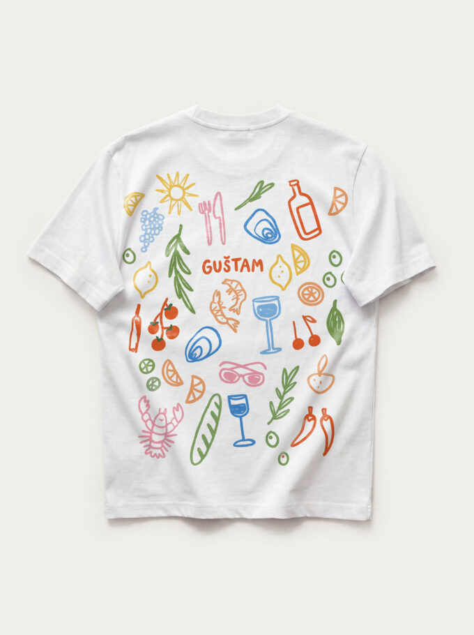 Guštam - White T-shirt