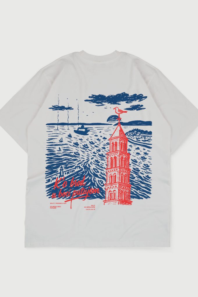 Brod u Boci - Heavyweight Oversized T-Shirt