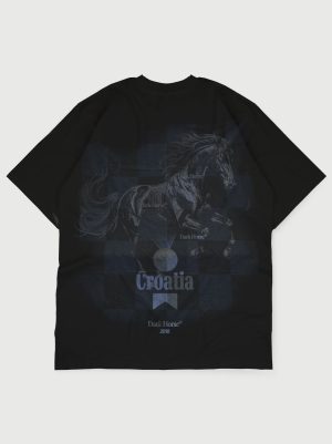 Dark Horse - Heavyweight Oversized T-Shirt