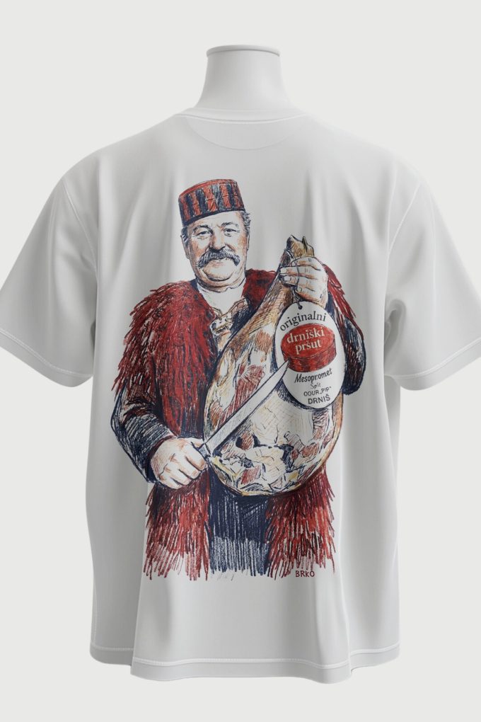 DrniŔki PrŔut - White T-shirt