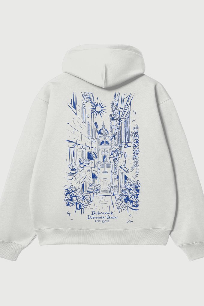DubrovaÄki Skalini - White Hoodie