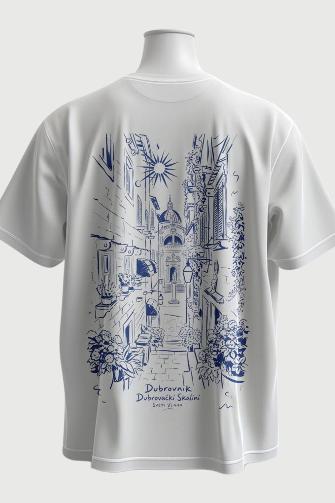 DubrovaÄki Skalini - White T-shirt
