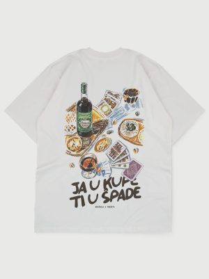 Ja u kupe, ti u špade - Heavyweight Oversized T-Shirt
