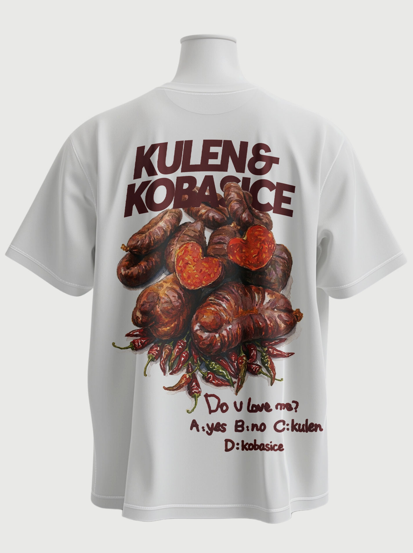 Kulen & Kobasice - White T-shirt
