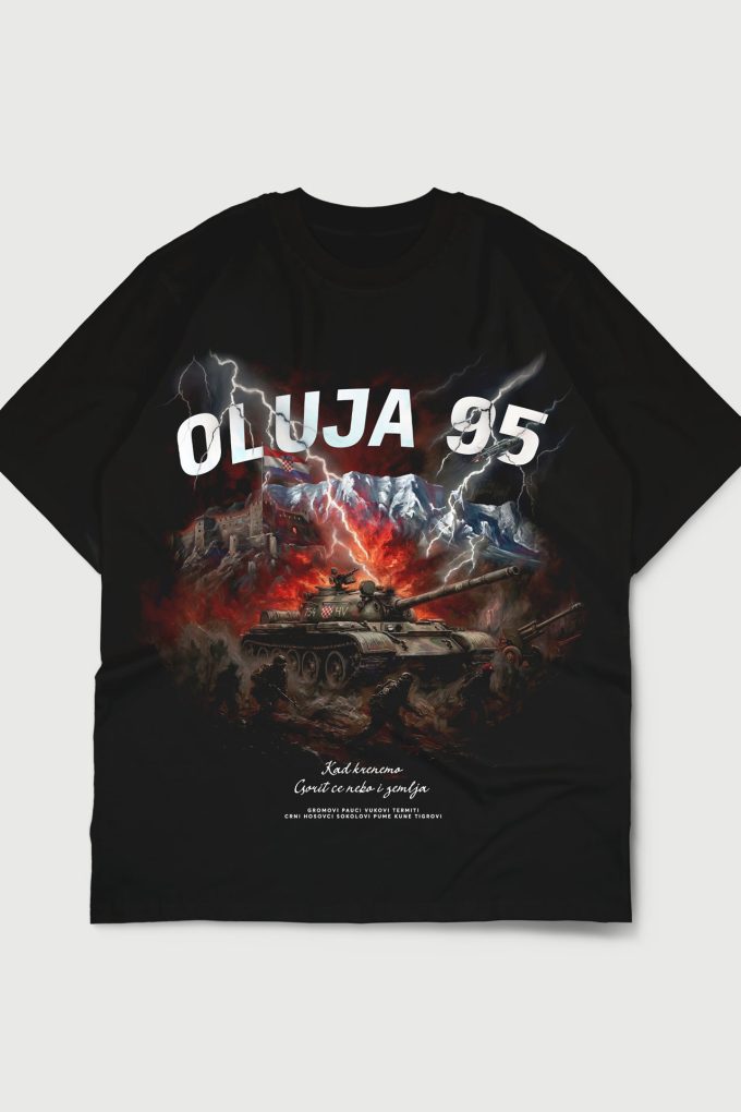 Oluja 95 - Heavyweight Oversized T-Shirt