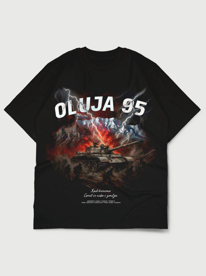 Oluja 95 - Heavyweight Oversized T-Shirt