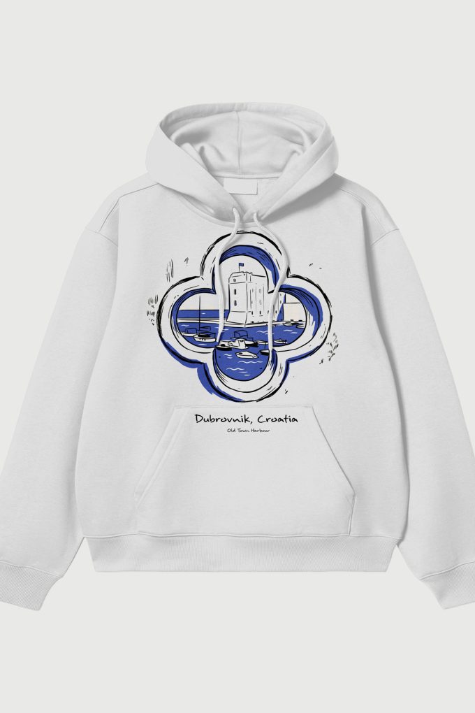 Rozeta - White Hoodie