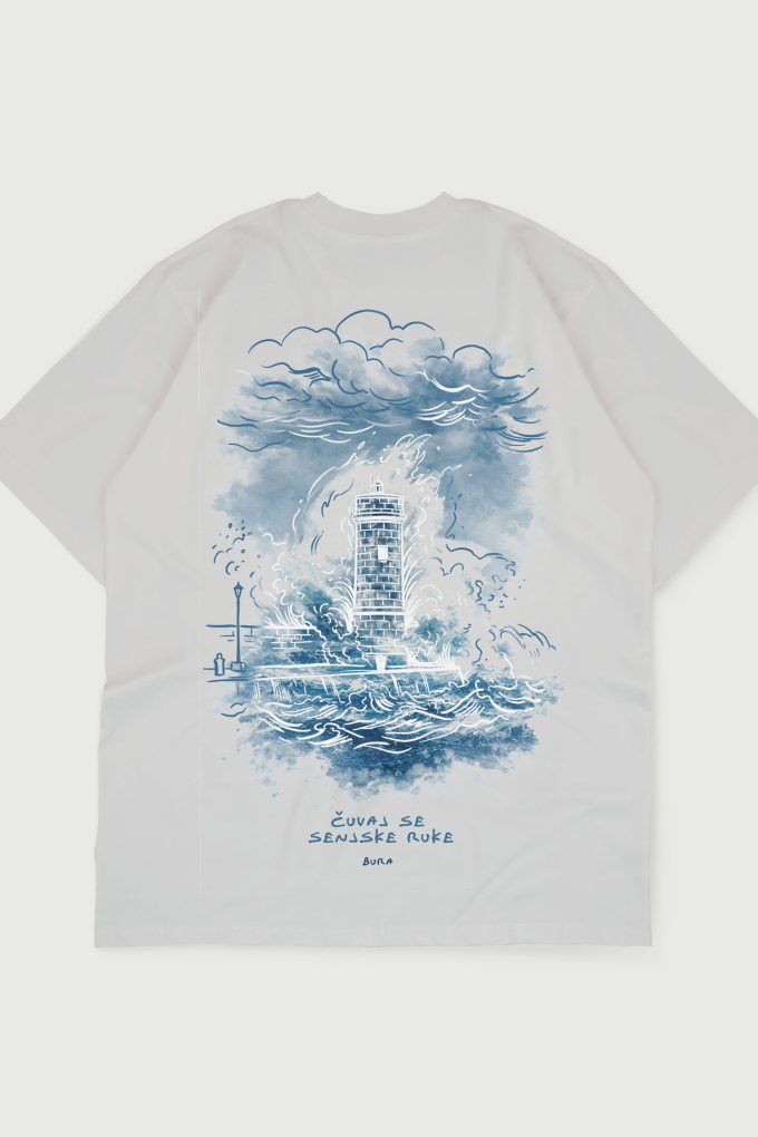 Senjska Bura - Heavyweight Oversized T-Shirt