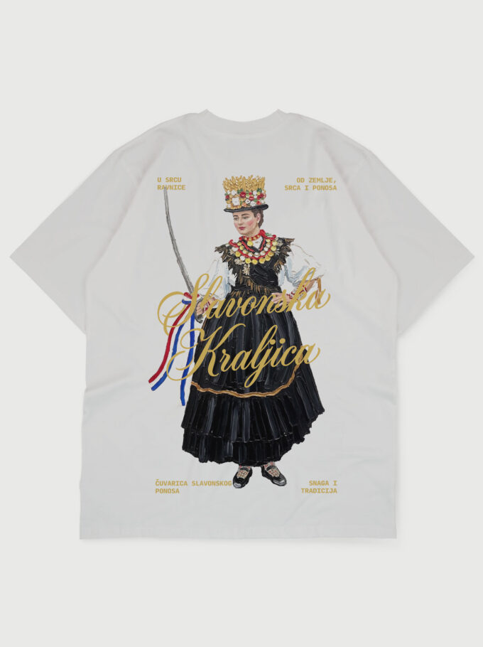 Slavonska Kraljica - Heavyweight Oversized T-Shirt