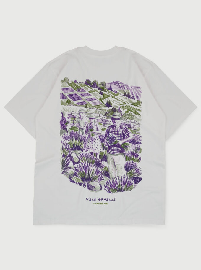 Hvarska Lavanda - Heavyweight Oversized T-Shirt