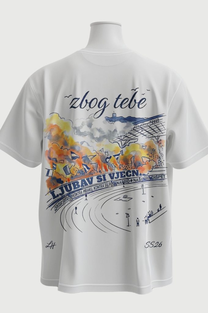Zbog Tebe - White T-shirt