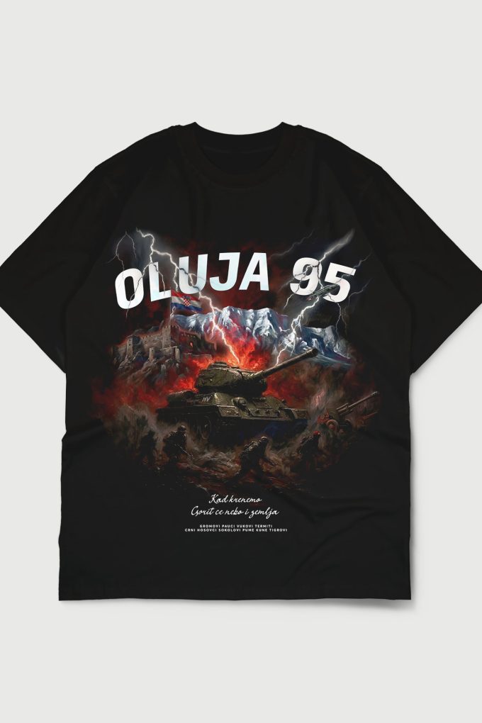 Oluja 95 - Heavyweight Oversized T-Shirt