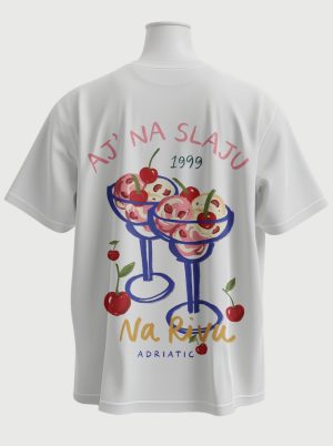 Aj' na Slaju - White T-shirt