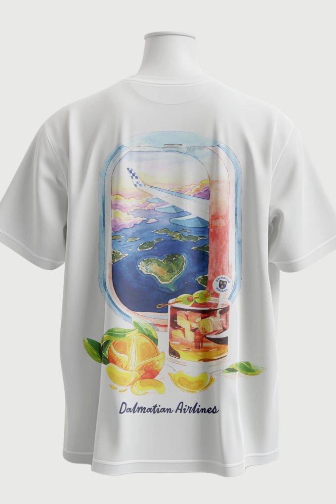 Dalmatian Airlines - White T-shirt