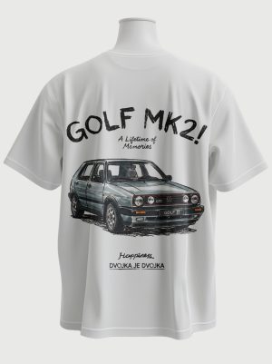 Golf Dvojka - White T-shirt