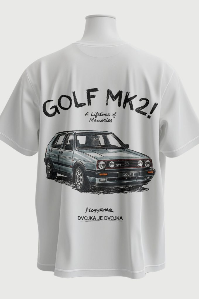 Golf Dvojka - White T-shirt