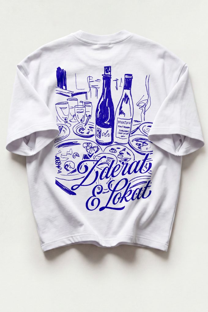 ŽDERAT & LOKAT - Heavyweight Oversized T-Shirt