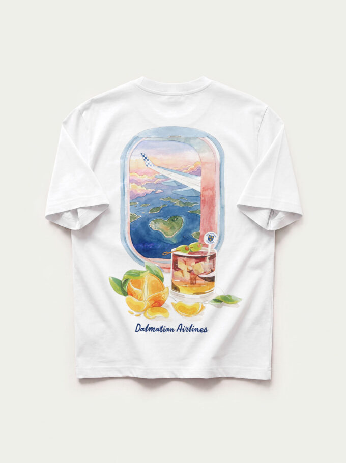 Dalmatian Airlines - White T-shirt