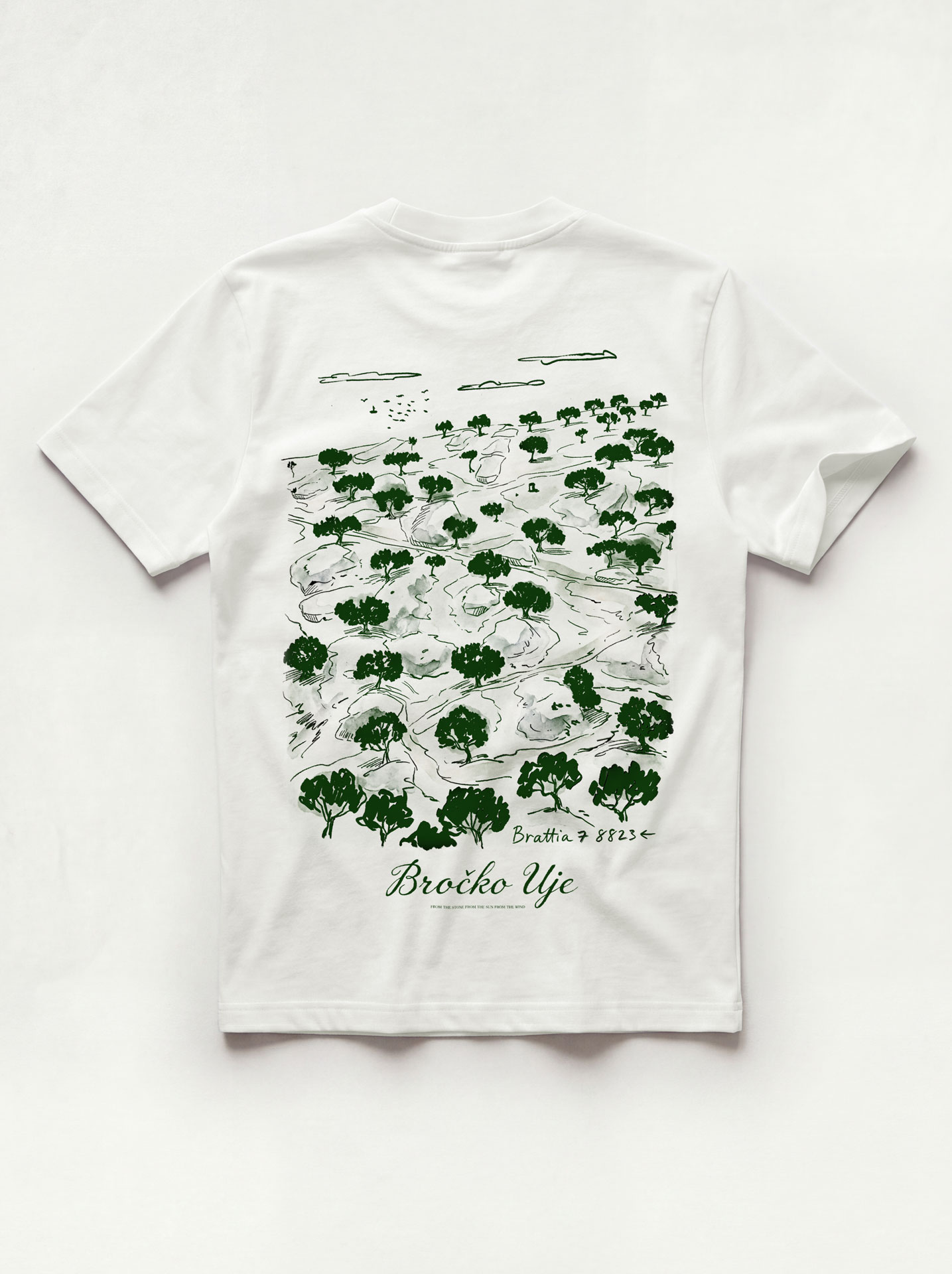 Bročko Uje - White T-shirt