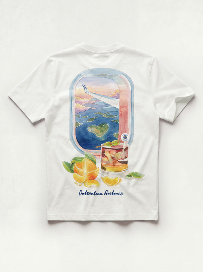 Dalmatian Airlines - White T-shirt