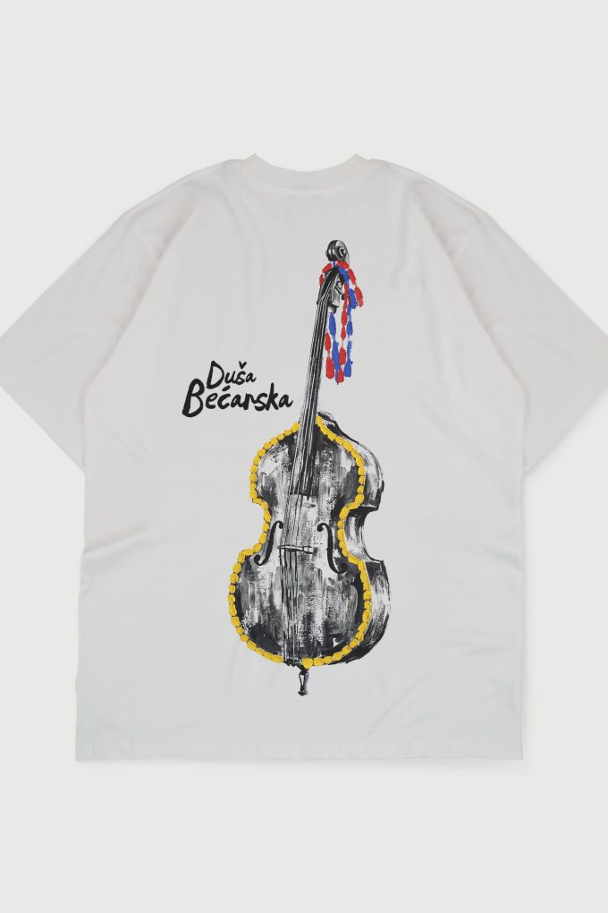 Duša Bećarska - Heavyweight Oversized T-Shirt