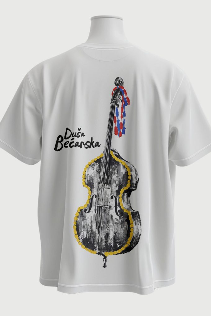 Duša Bećarska - White T-shirt