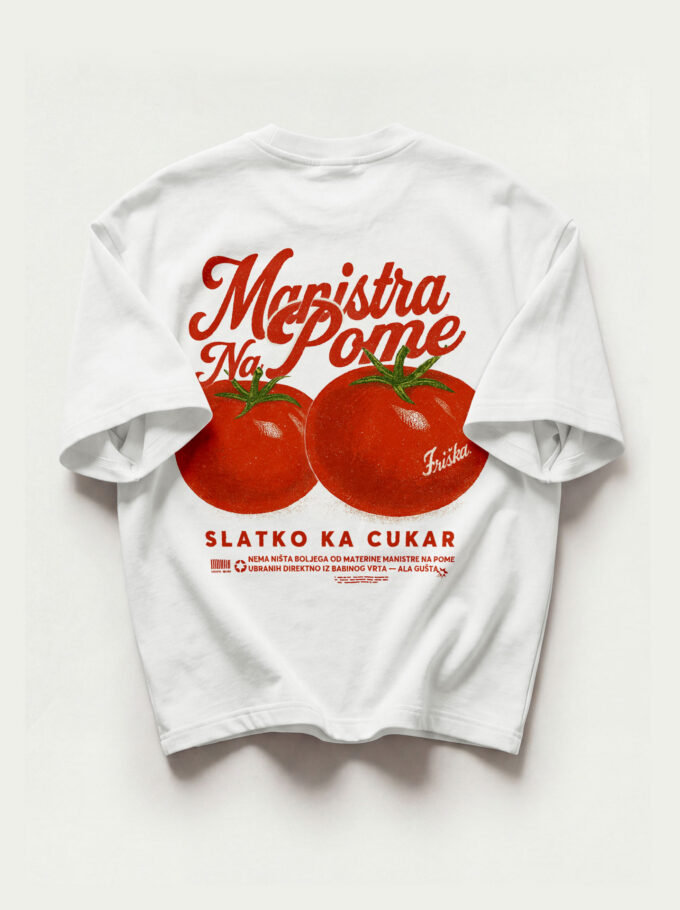 Manistra na Pome – Heavyweight Oversized T-Shirt