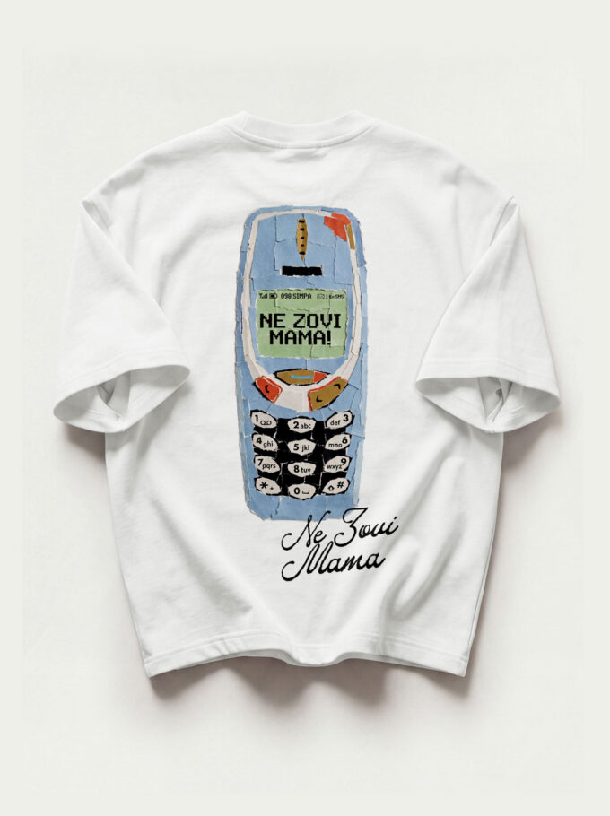 Ne Zovi Mama - Heavyweight Oversized T-Shirt