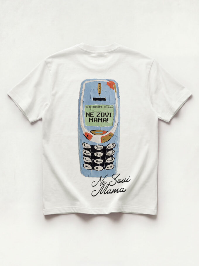 Ne Zovi Mama - White T-shirt