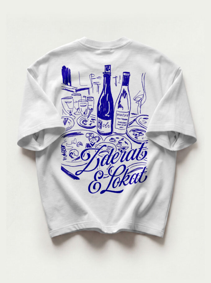 ŽDERAT & LOKAT - Heavyweight Oversized T-Shirt