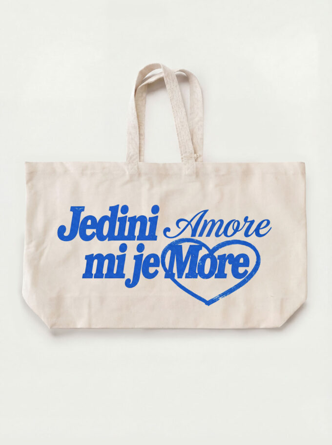 Amore More - Heavyweight Oversized Tote