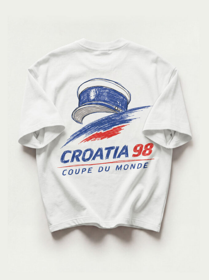 CROATIA98 - Heavyweight Oversized T-Shirt