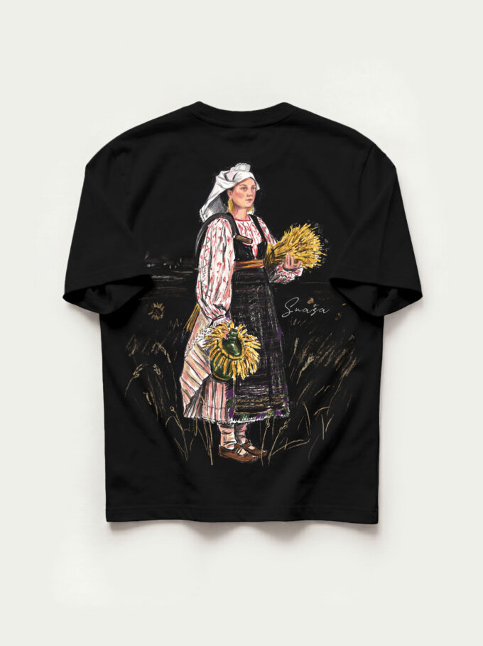 Snaša - Black T-shirt