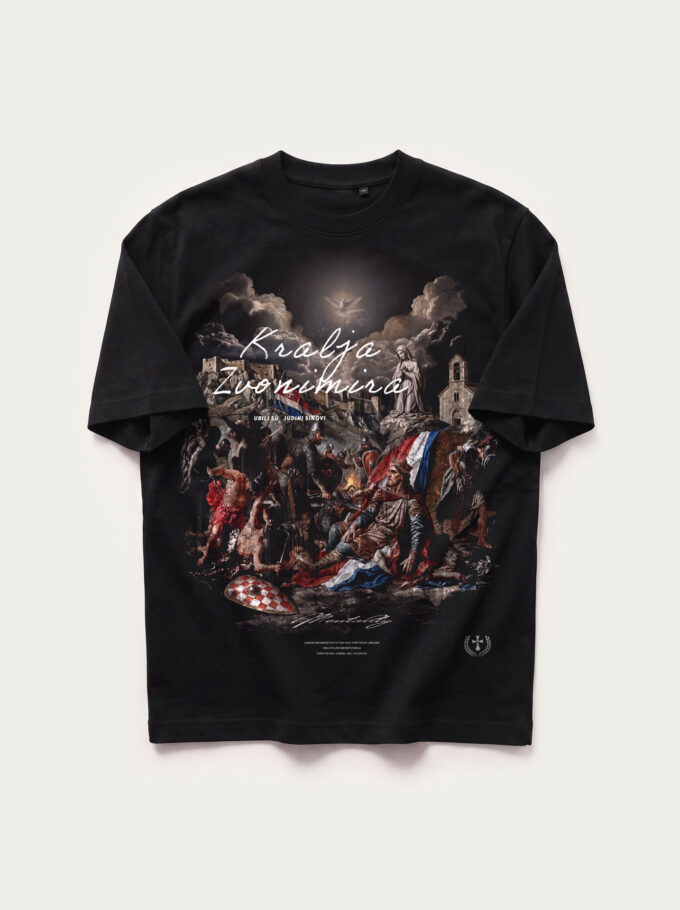 Kralja Zvonimira - Black T-shirt