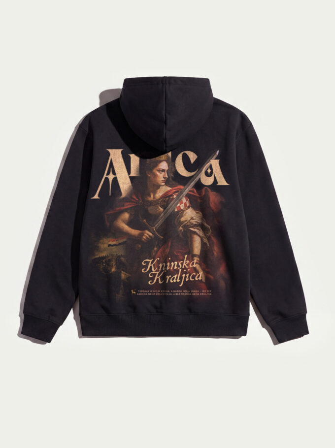 Kninska Kraljica - Black Hoodie