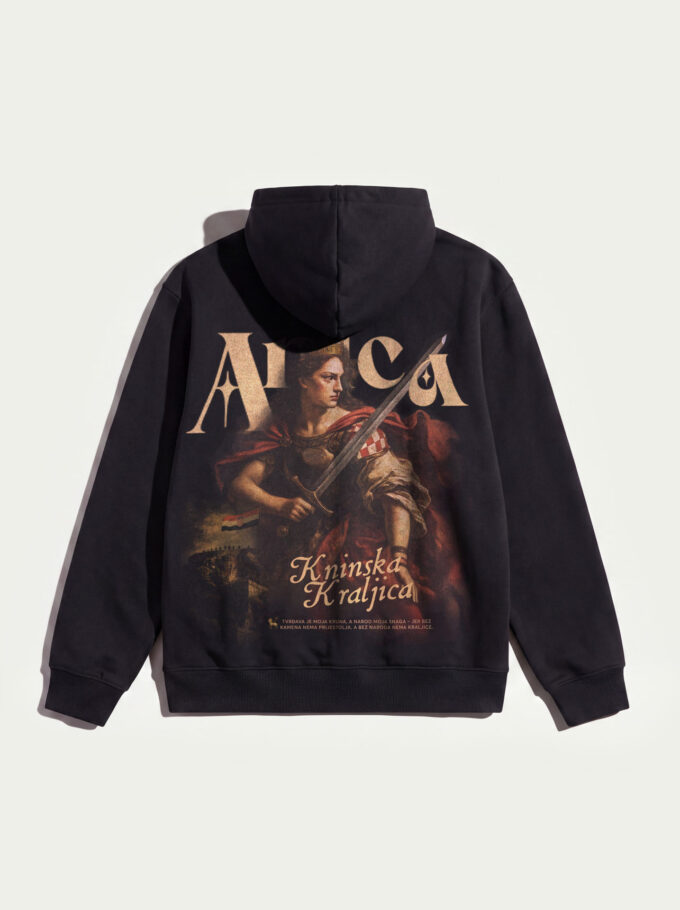 Kninska Kraljica - Black Hoodie