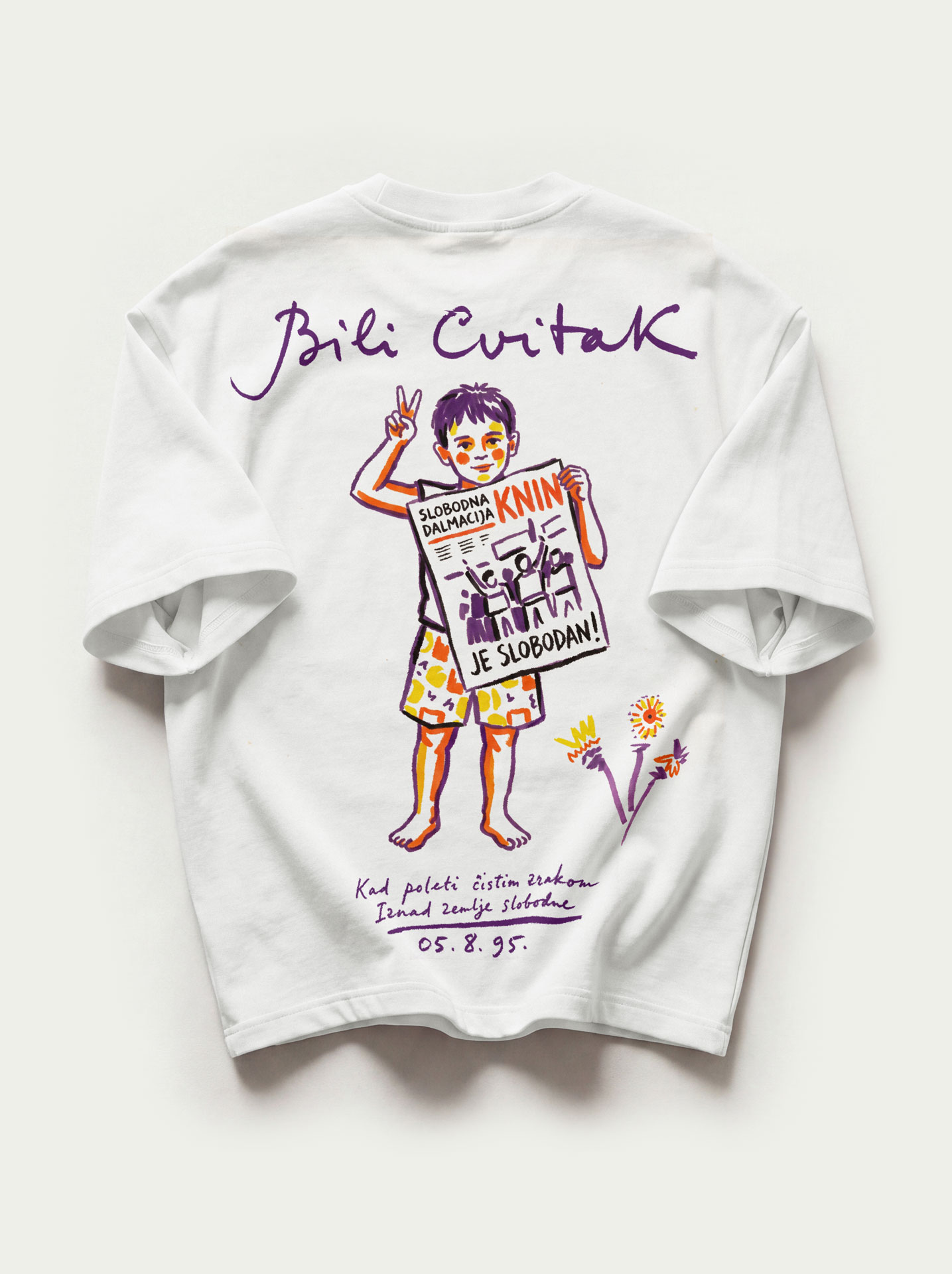 Bili Cvitak - Heavyweight Oversized T-Shirt