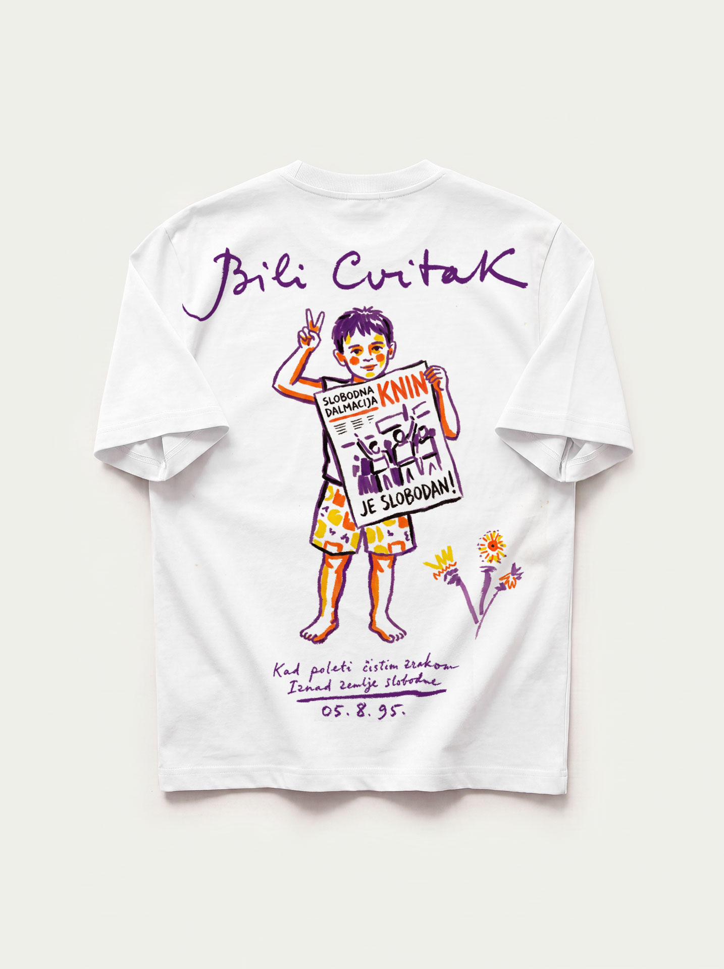 Bili Cvitak - White T-shirt