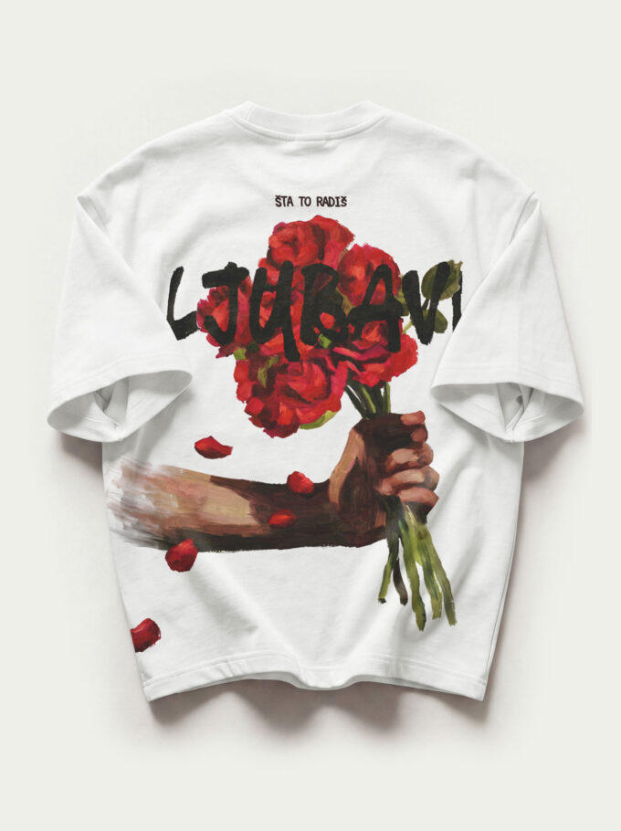 Šta to radiš - Heavyweight Oversized T-Shirt