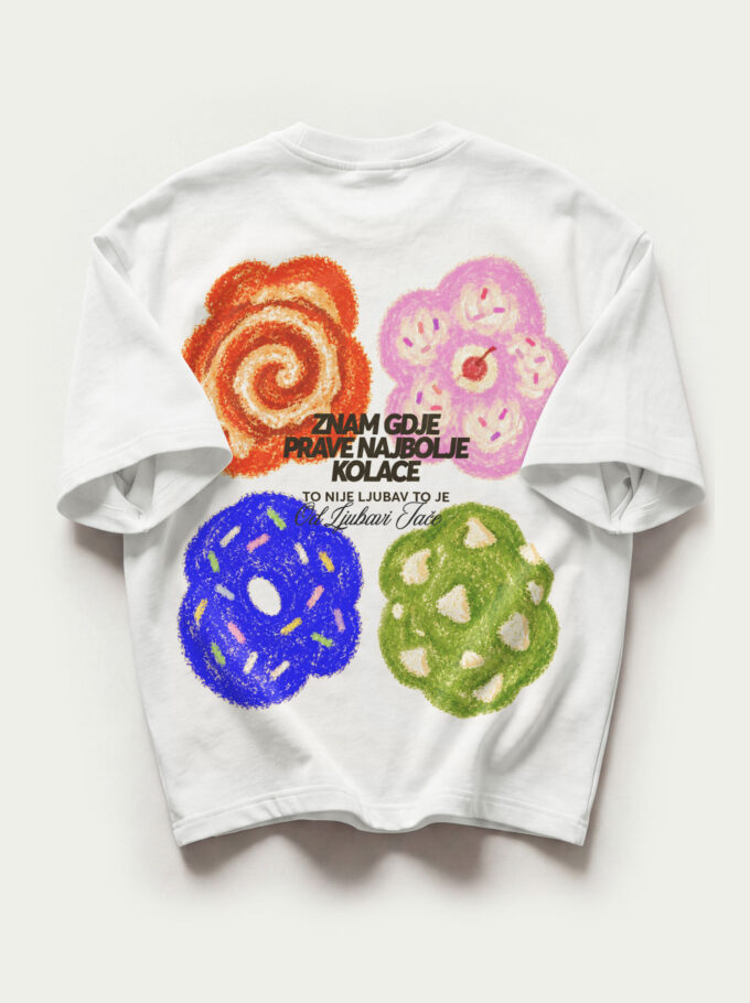 Kolači - Heavyweight Oversized T-Shirt