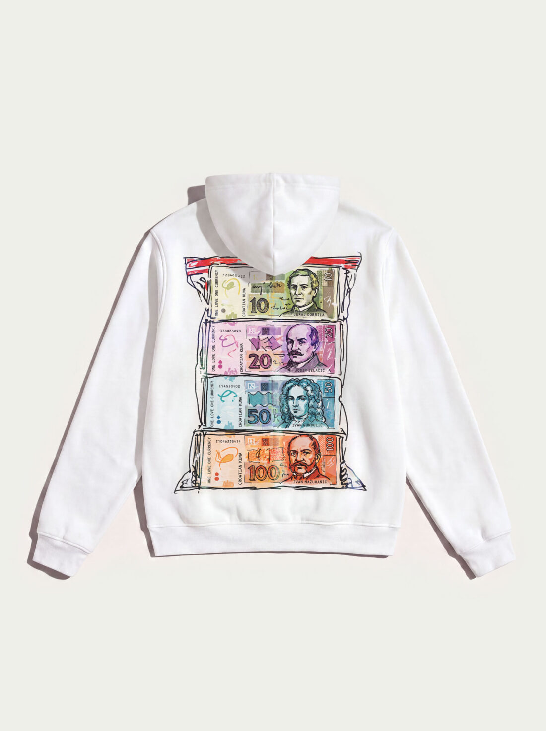 Kuna – White Hoodie