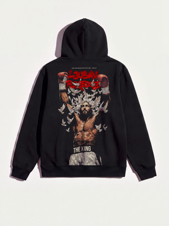 Ljubav Pobjeđuje - Black Hoodie