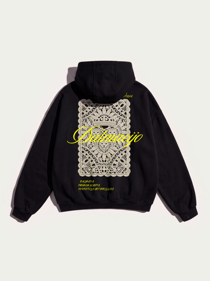 Dalmacijo – Black Premium Heavyweight Hoodie